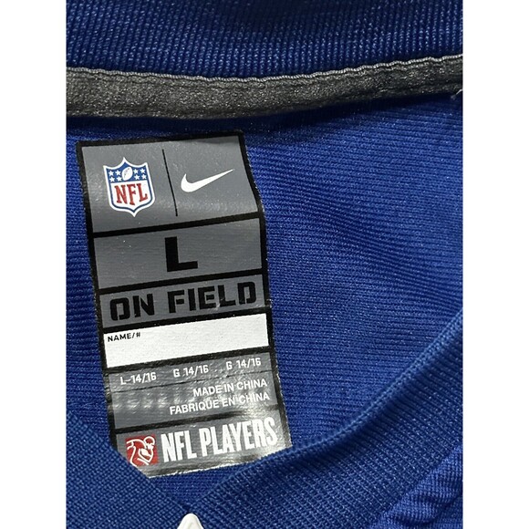 Indianapolis Colts Nike NFL Fleener Blue Jersey Football Youth Size Large 14-16 - Picture 6 of 11